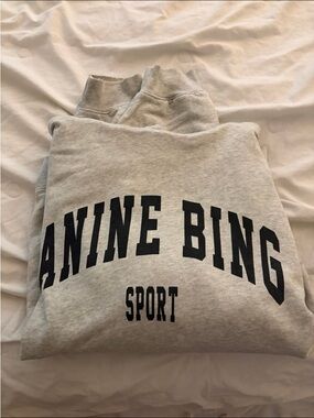 ANINE BING HARVEY HOODIE GREY